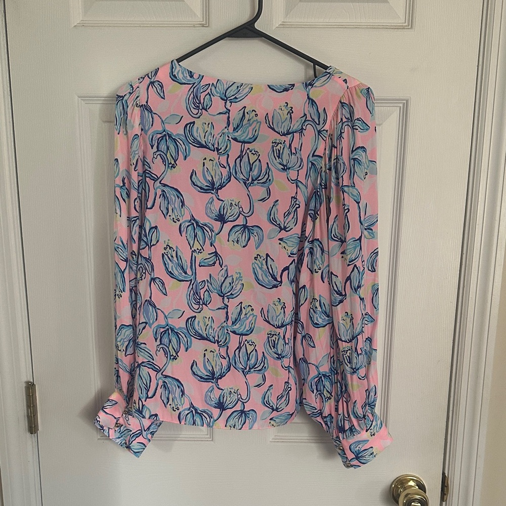 Lilly Pulitzer Long-Sleeve Blouse